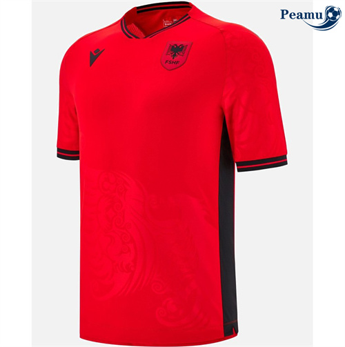 Criar Camisola Futebol Albania Principal Equipamento 2025-2026