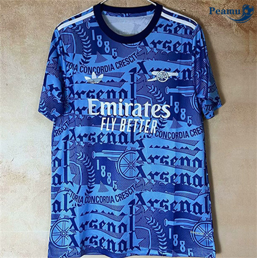 Novo Camisola Futebol Arsenal Equipamento Clover Azul 2025-2026