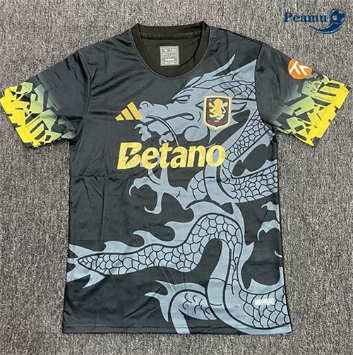 Comprar Camisola Futebol Aston Villa Equipamento Training preto 2025-2026