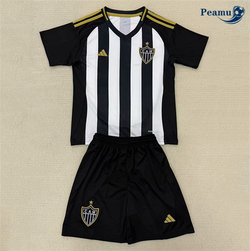 Loja Camisola Futebol Mineiro Athletic Crianças Principal Equipamento 2025-2026