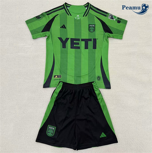 Loja Camisola Futebol Austin Crianças Principal Equipamento 2025-2026
