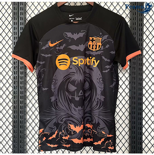 Criar Camisola Futebol Barcelona Equipamento Especial preto 2025-2026