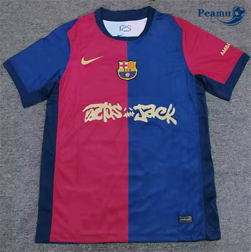 Oferta Camisola Futebol Barcelona Alternativa Equipamento marca compartida 2025-2026