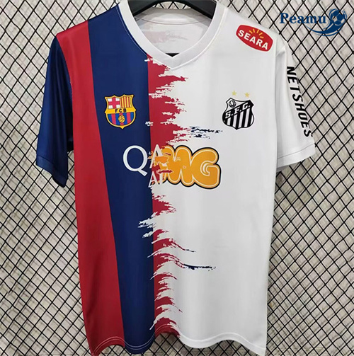 Novo Camisola Futebol Santos, Barcelona, Neymar 2025-2026