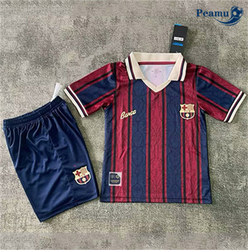 Criar Camisola Futebol Barcelona Crianças Equipamento 125 Aniversario 2025-2026