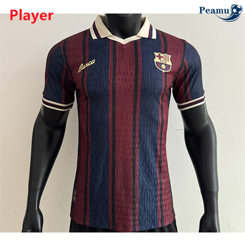 Novo Camisola Futebol Barcelona Player Equipamento 120 Aniversario 2025-2026