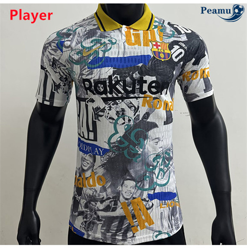 Novos Camisola Futebol Barcelona Player Equipamento Ronaldo 2025-2026