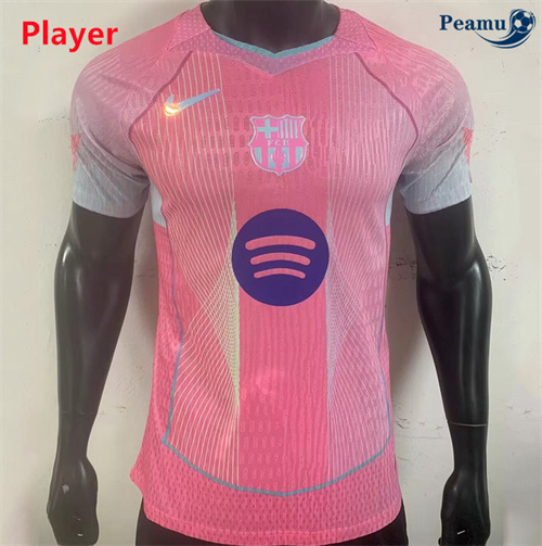 Loja Camisola Futebol Barcelona Player Equipamento Especial Rosa 2025-2026