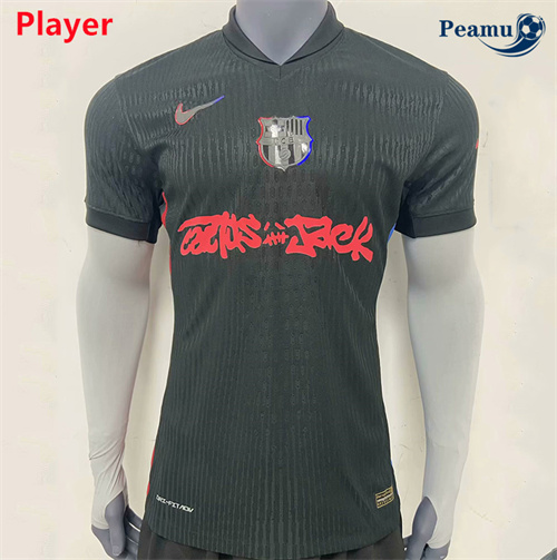 Novos Camisola Futebol Barcelona Player Alternativa Equipamento marca compartida 2025-2026