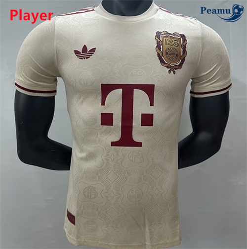 Vender Camisola Futebol Bayern de Munique Player Equipamento 120 Aniversario Amarillo 2025-2026