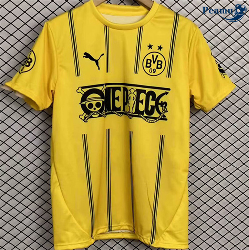 Novo Camisola Futebol Borussia Dortmund Equipamento One Piece Edición conjunta 2025-2026