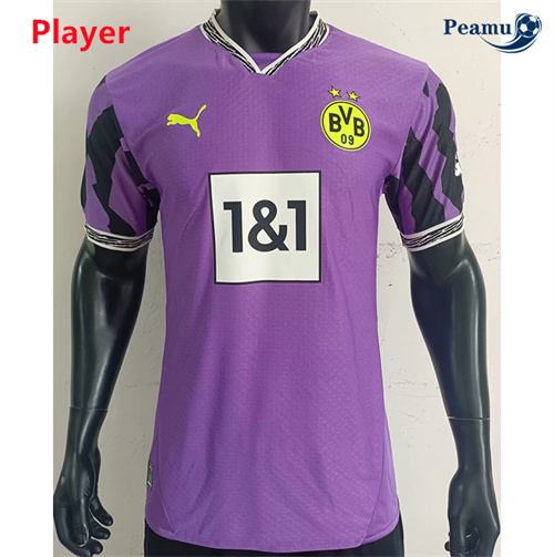 Vender Camisola Futebol Borussia Dortmund Player Equipamento Goleiro Violeta 2025-2026
