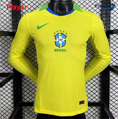 Comprar Camisola Futebol Brasil Player Principal Equipamento Manga longa 2025-2026