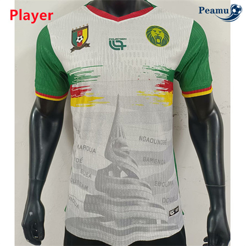 Criar Camisola Futebol Camaroes Player Terceiro Equipamento 2025-2026