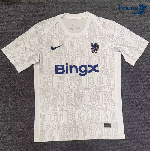 Loja Camisola Futebol Chelsea Equipamento pré-jogo 2025-2026