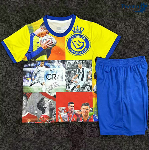Comprar Camisola Futebol Cristiano Ronaldo Crianças Equipamento Especial 2025-2026