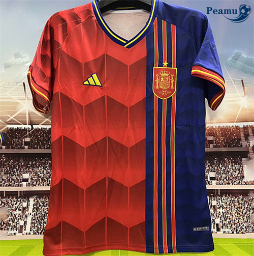Criar Camisola Futebol España Equipamento Training Vermelho 2025-2026