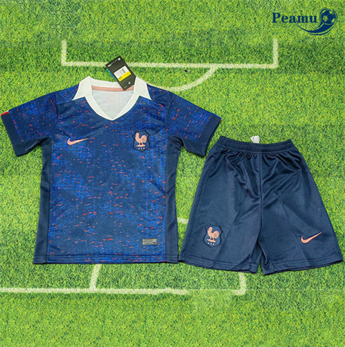Vender Camisola Futebol Francia Crianças Principal Equipamento 2025-2026