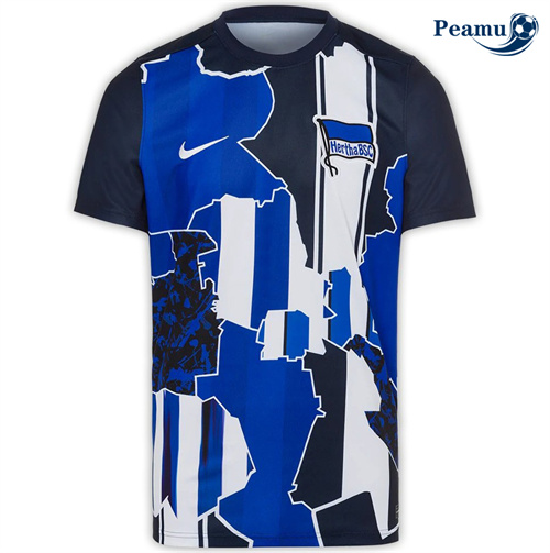 Novos Camisola Futebol Hertha Berlin Equipamento pré-jogo 2025-2026