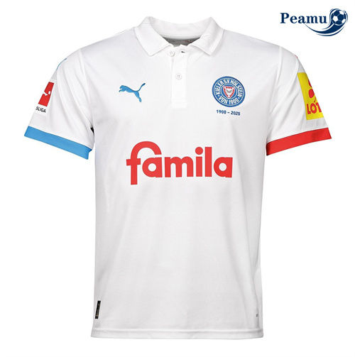 Criar Camisola Futebol Holstein Kiel Equipamento Aniversario 2025-2026