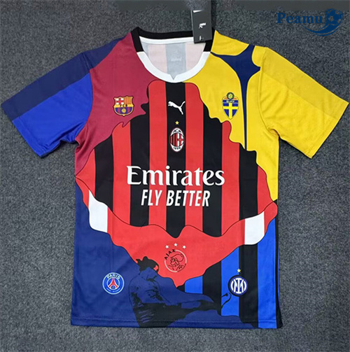 Criar Camisola Futebol Ibrahimovic Equipamento Edição Comemorativa 2025-2026