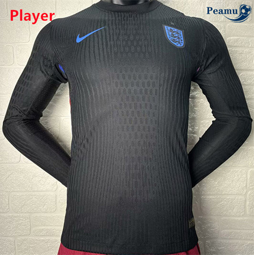 Criar Camisola Futebol Inglaterra Player Alternativa Equipamento Manga longa 2025-2026