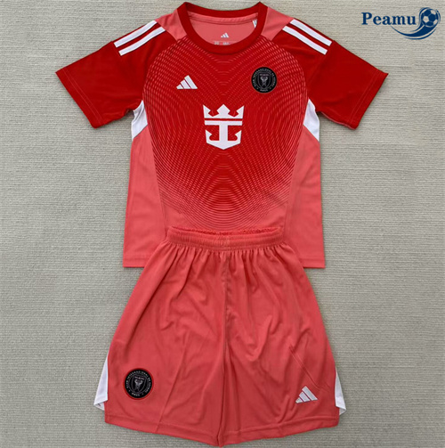 Criar Camisola Futebol Inter Miami Crianças Equipamento Goleiro Naranja 2025-2026
