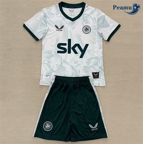 Oferta Camisola Futebol Irlanda Crianças Alternativa Equipamento 2025-2026