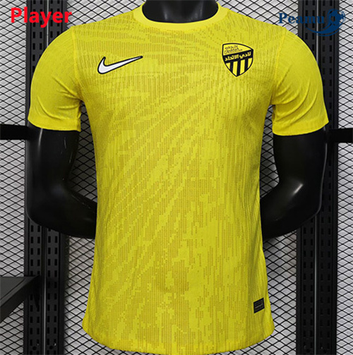 Vender Camisola Futebol Jeddah United Player Equipamento Amarillo 2025-2026