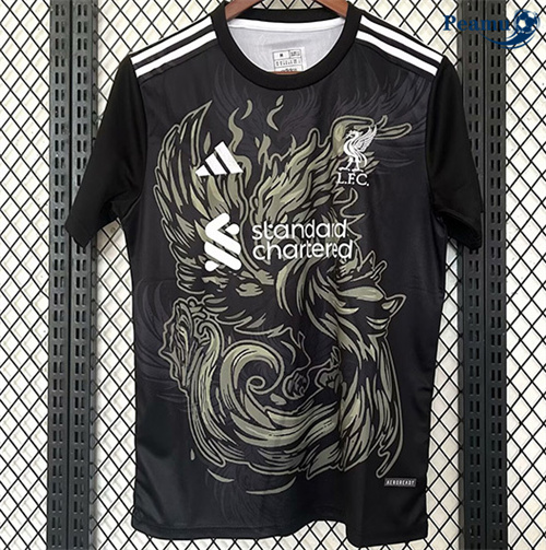 Novo Camisola Futebol Liverpool Equipamento Especial preto 2025-2026
