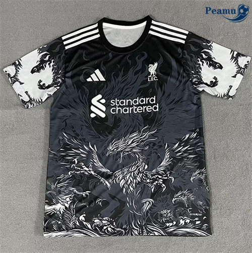 Vender Camisola Futebol Liverpool Equipamento Especial preto/Branco 2025-2026