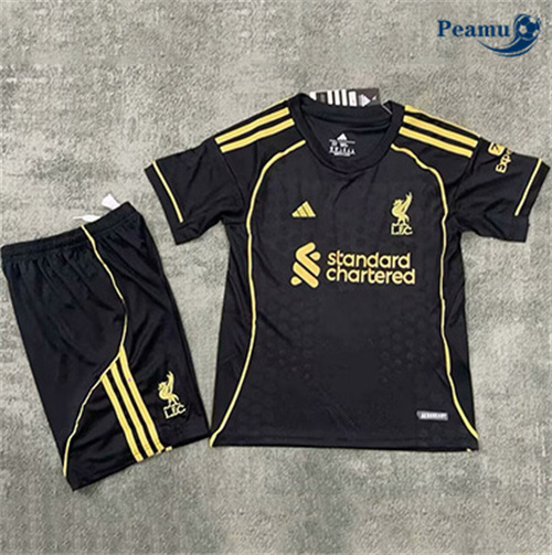 Comprar Camisola Futebol Liverpool Crianças Alternativa Equipamento 2025-2026