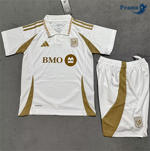 Criar Camisola Futebol Los Angeles FC Crianças Alternativa Equipamento 2025-2026