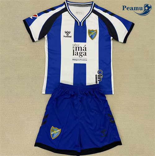 Novos Camisola Futebol Malaga Crianças Equipamento Edição Comemorativa 2025-2026