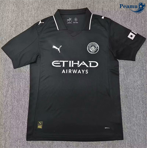 Novo Camisola Futebol Manchester City Equipamento Especial preto 2025-2026