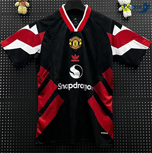 Novos Camisola Futebol Manchester United Equipamento Especial preto 2025-2026
