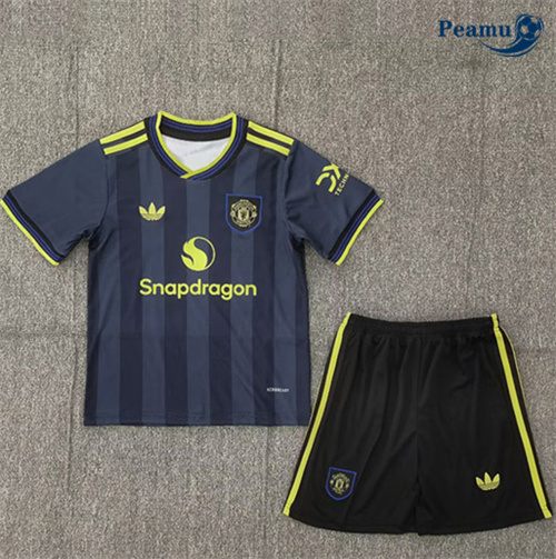 Vender Camisola Futebol Manchester United Crianças Terceiro Equipamento 2025-2026