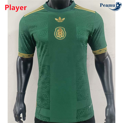 Criar Camisola Futebol Mexico Player Taça de Ouro Equipamento Especial Verde 2025-2026