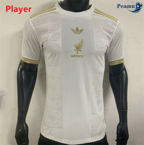 Oferta Camisola Futebol Mexico Player Taça de Ouro Equipamento Especial Branco 2025-2026
