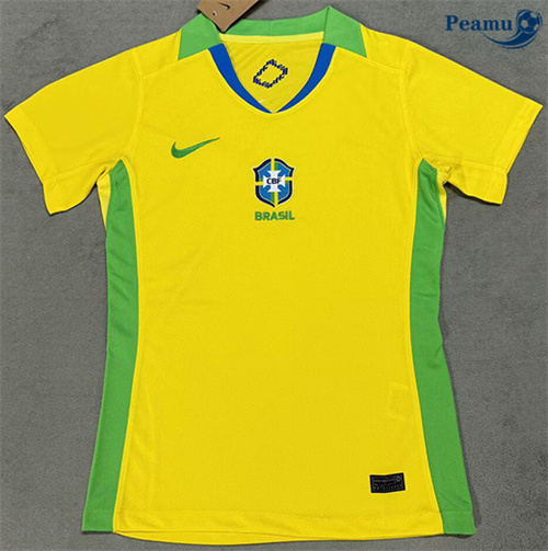 Oferta Camisola Futebol Brasil Mulher Principal Equipamento 2025-2026