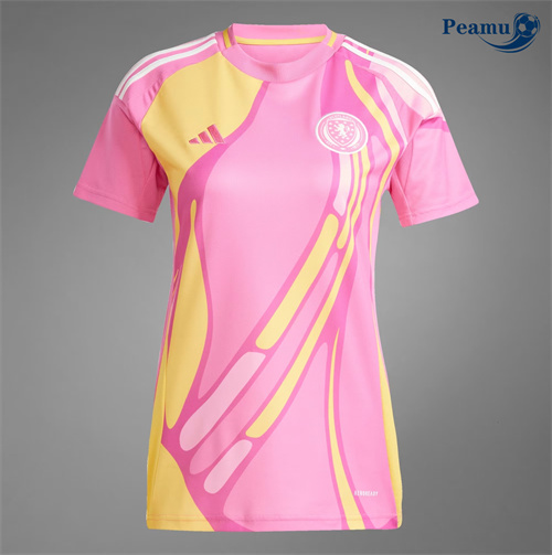 Novo Camisola Futebol Escocia Mulher Alternativa Equipamento 2025-2026