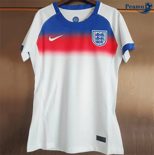 Criar Camisola Futebol Inglaterra Mulher Principal Equipamento 2025-2026