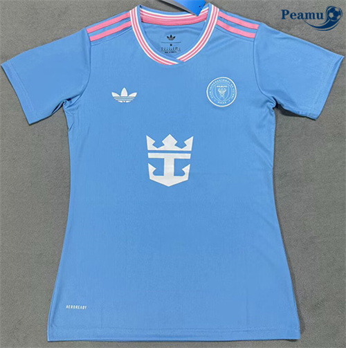 Criar Camisola Futebol Inter Miami Mulher Terceiro Equipamento 2025-2026