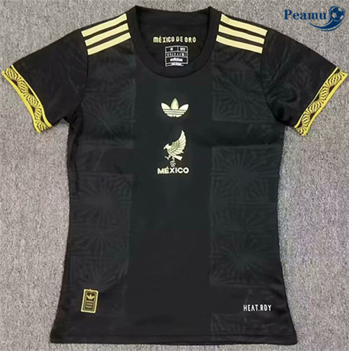Criar Camisola Futebol Mexico Mulher Equipamento Taça de Ouro 2025-2026