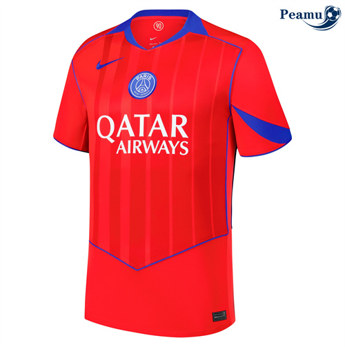 Novo Camisola Futebol PSG Terceiro Equipamento 2025-2026