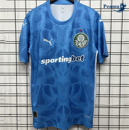 Loja Camisola Futebol Palmeiras Equipamento Training Azul 2025-2026