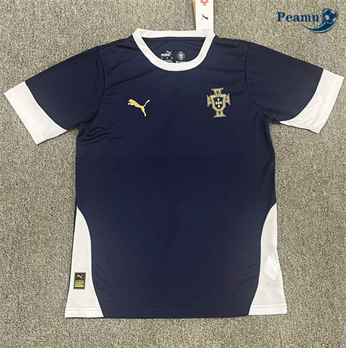 Novos Camisola Futebol Portugal Equipamento Training Azul 2025-2026