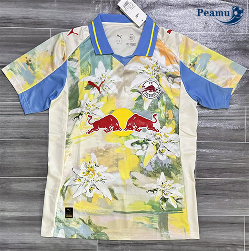 Criar Camisola Futebol RB Leipzig Salzburg Alternativa Equipamento 2025-2026
