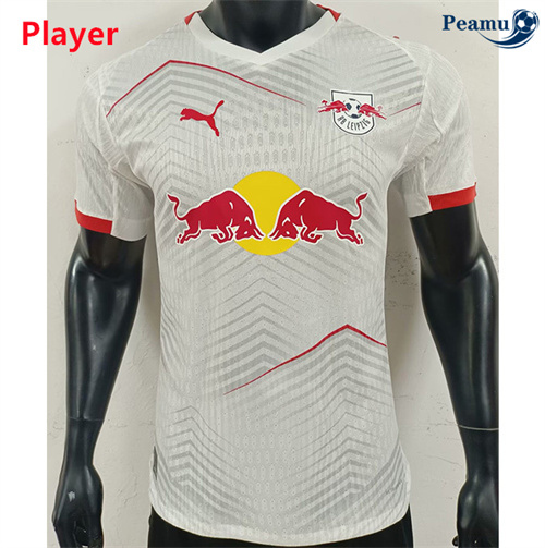 Criar Camisola Futebol RB Leipzig Player Principal Equipamento 2025-2026