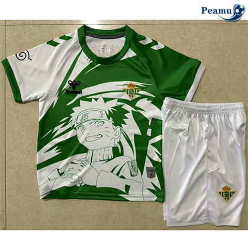 Criar Camisola Futebol Real Betis Crianças Equipamento Naruto 2025-2026